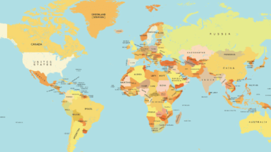 Labeled:V-Xzjijklp4= Map of the World